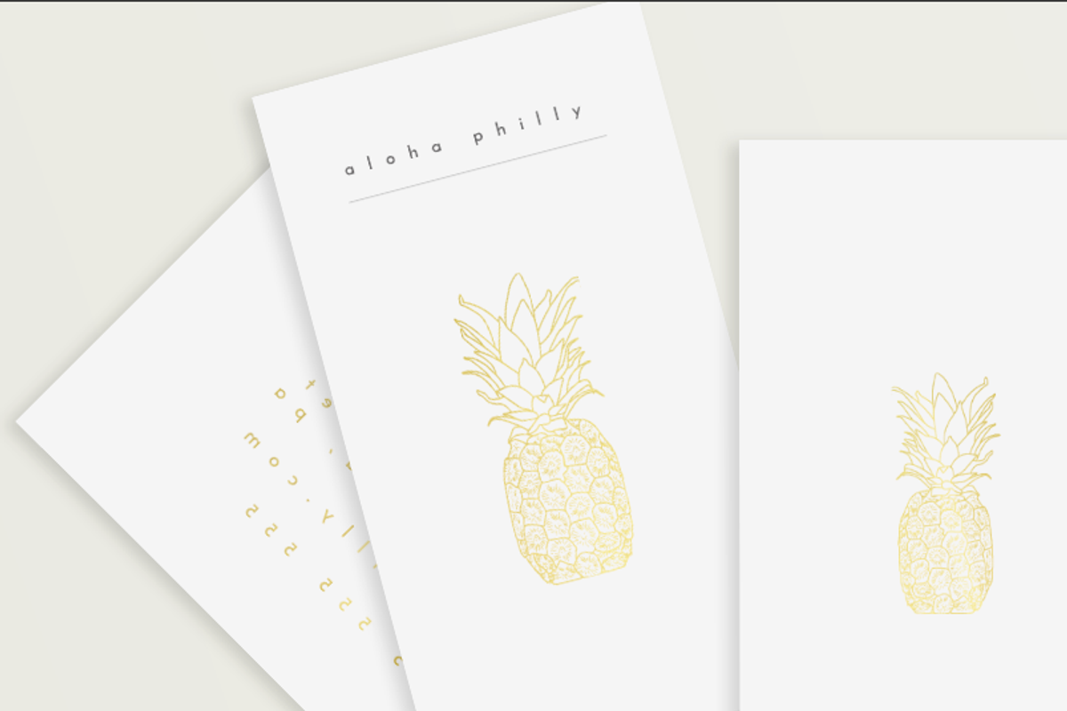 Gold Pineapple Vector Icon, an Icon by Aloha Philly (Photo 2 of 8)