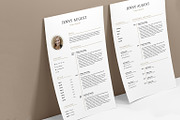 Resume Template / CV & Cover Letter, a Resume Template by AnagramDesign (Thumbnail 3 of 3)