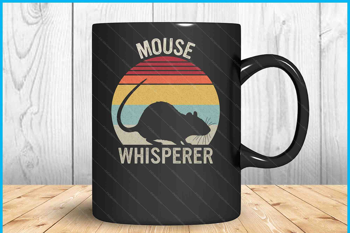 Retro Mouse Whisperer SVG PNG, a Graphic by Creativeusart (Photo 3 of 4)