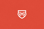 Geek Shield Logo Template, a Branding & Logo Template by Mantas Bac (Thumbnail 1 of 4)