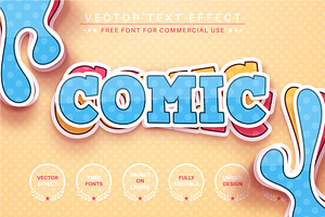 Super Sticker - Editable Text Effect