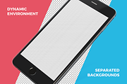 5 gorgeous mockups of iPhone 6+, an iPhone Mockup by Shakuro (Thumbnail 2 of 5)