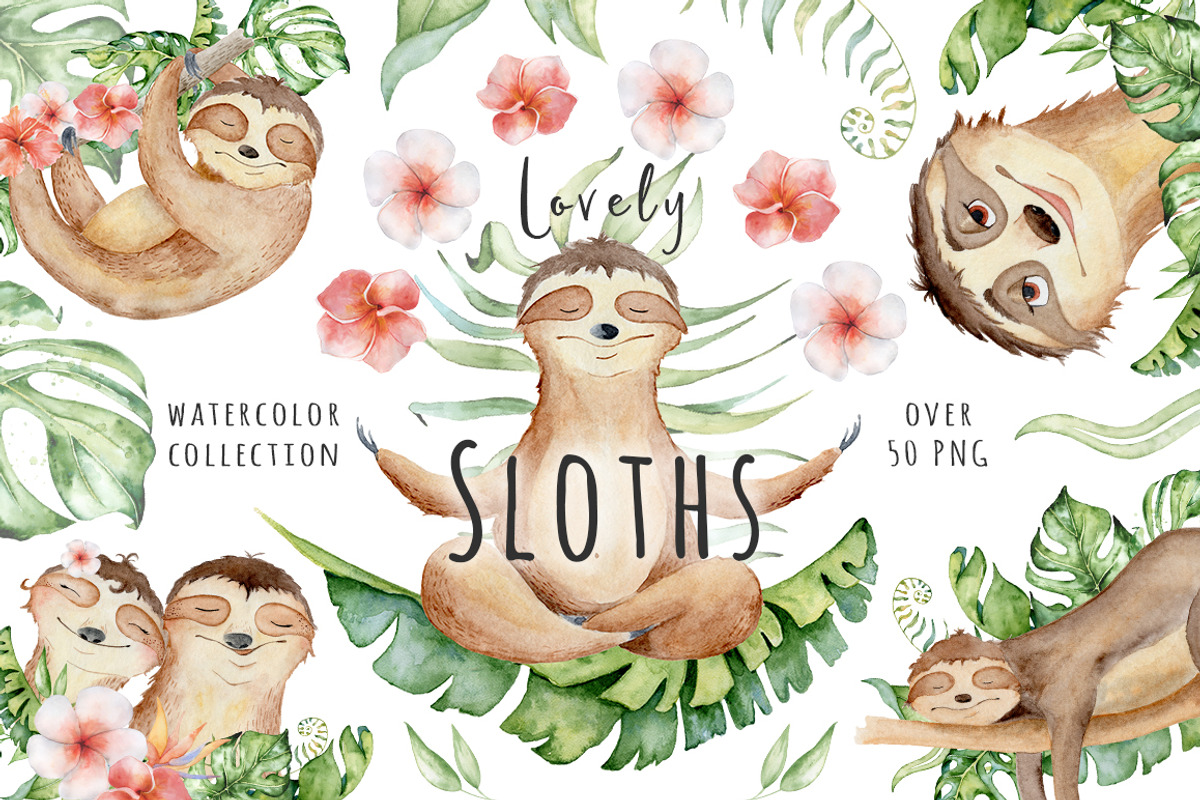Watercolor animals BUNDLE, an Animal Illustration by Evgeniia