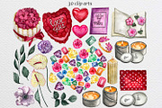 Hand Drawn Love Heart Bow Bundle, a Decorative Illustration by Fresh art by Larysa (Thumbnail 11 of 13)
