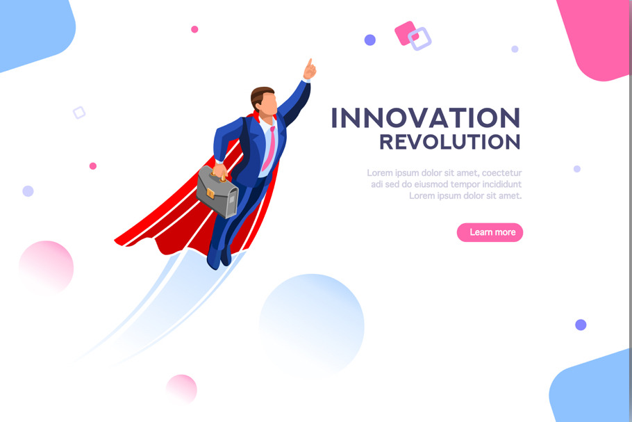 StartUp Template For Landing Page by Aurielaki Stock Images  Creative Market