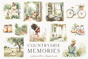 Countryside Memories, a Decorative Illustration by PeDe Designs (Thumbnail 4 of 15)