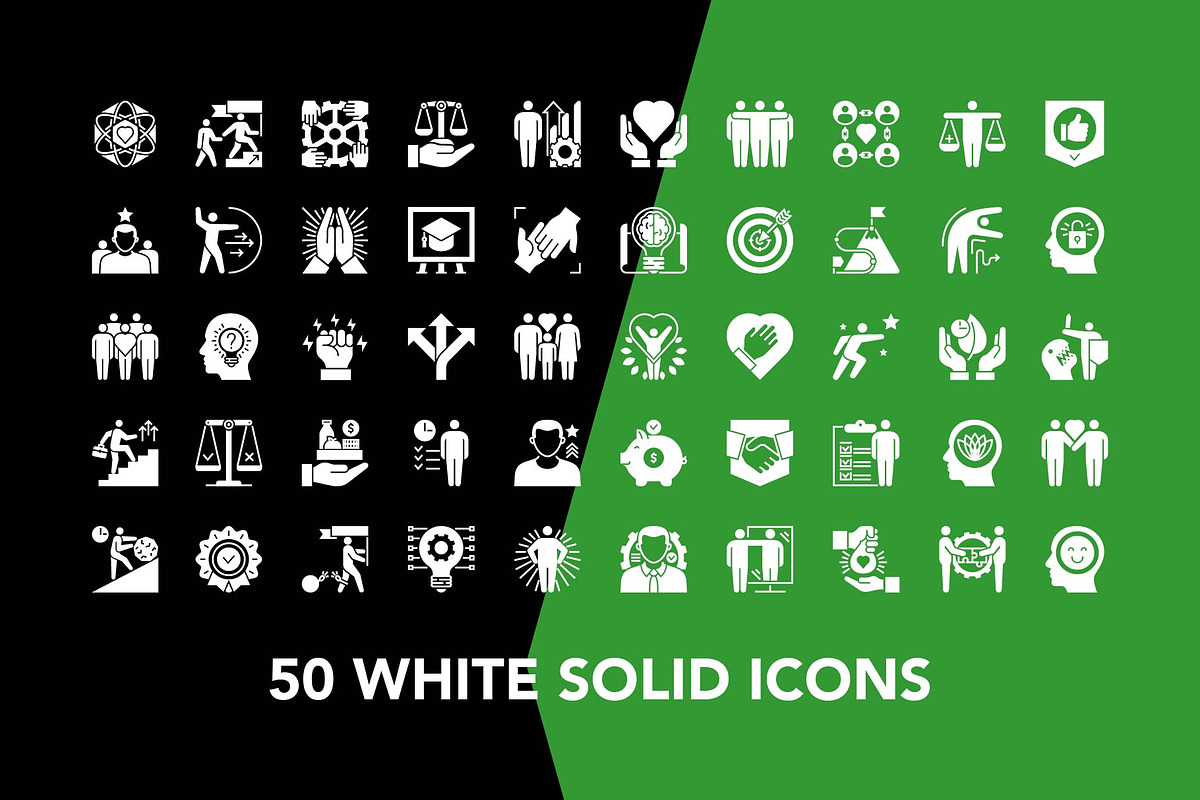 200 Core Values Icon Set, an Icon by Genestro Shop (Photo 5 of 5)