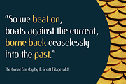 Gatsby Deco, a Sans Serif Font by EW Type Foundry (Thumbnail 4 of 11)