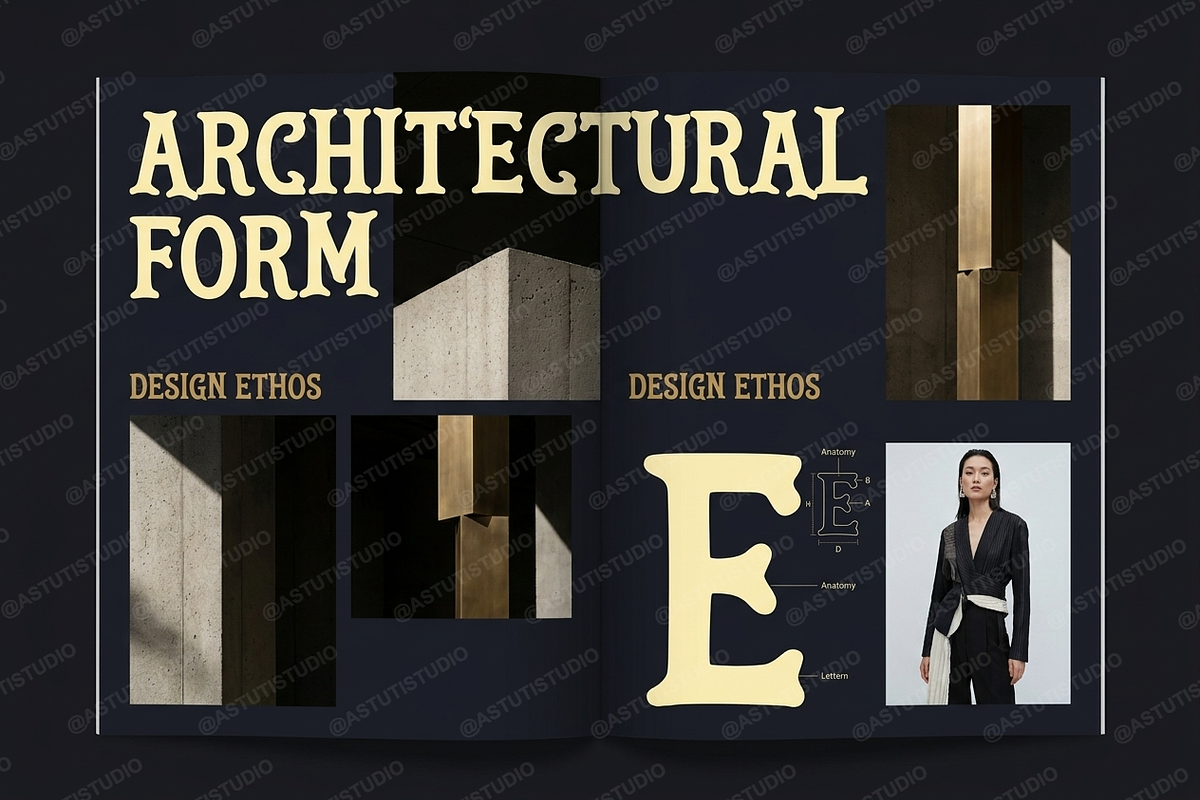 Cusi - Elegant Serif Typeface, a Serif Font by Astuti Studio (Photo 7 of 25)