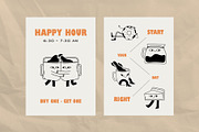 Coffee Break | Graphic collection, an Illustration by katieromanoff_art (Thumbnail 2 of 9)