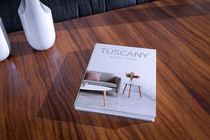 Coffee Table Book Mockup - 12 Views