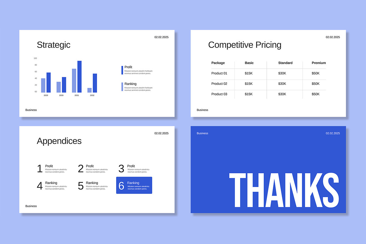 Business Plan Presentation Template, a Presentation Template by Mighty-Slide (Photo 6 of 6)