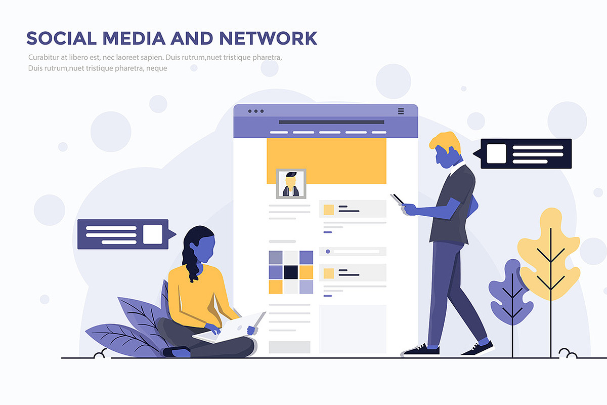 Flat design Business concepts, a Person Illustration by Creative Graphics (Photo 5 of 7)