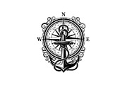 Nautical Anchor Compass Bundle, an Illustration by Creativeshirt (Thumbnail 18 of 31)