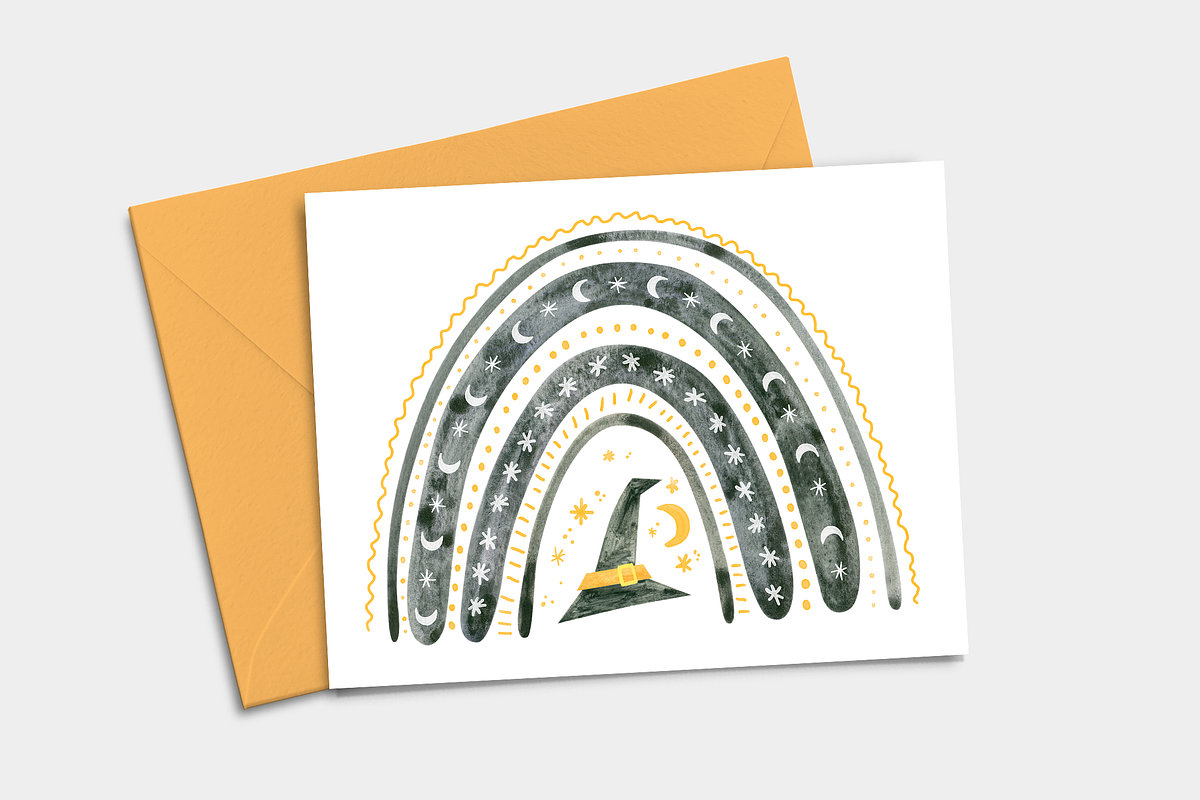 Orange Halloween Clipart & Patterns, an Object Graphic by Valin Malin (Photo 6 of 14)