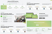 SaaS Website Landing Page, a Websites & App Template by FIBRINOSÄ (Thumbnail 4 of 6)
