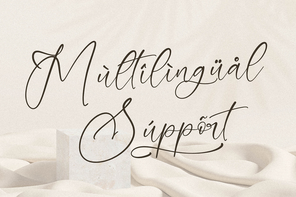 Aloruty Fortune Beauty Calligraphy, a Script Font by Letterena Studios Script (Photo 12 of 15)