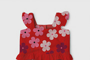 Baby Girl Ruffle Romper Mockup, a Shirt Mockup by Nora Gad (Thumbnail 9 of 21)