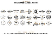 1207 Vintage Badge & Objects, a Branding & Logo Template by Toonsteb (Thumbnail 7 of 24)