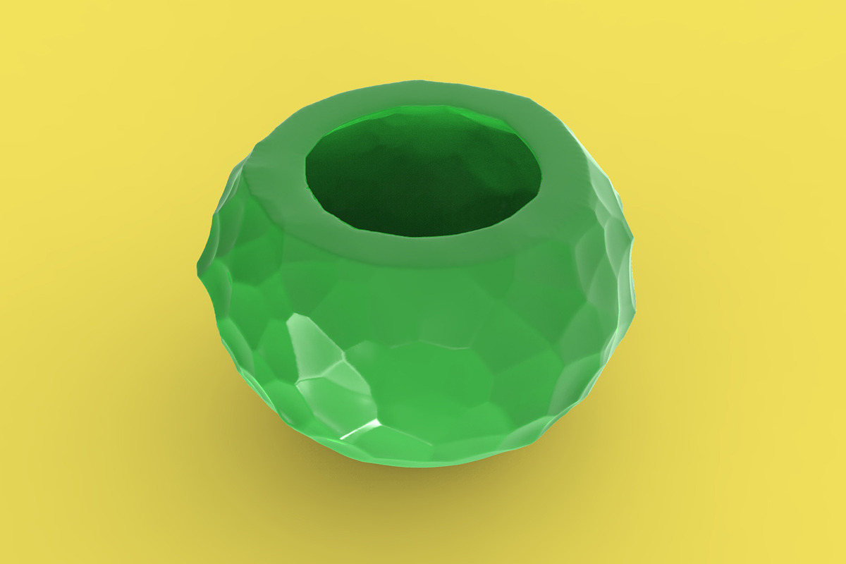 Voronoi Succulent 3D Printing Plante, an Object 3D Model by Kseniya-Omega (Photo 3 of 6)