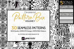 35 Procreate Decorative Brushes