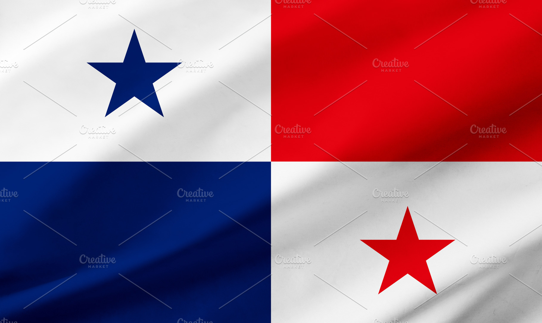 Panama flag background with waving fabric texture, a Background Photo by Davizro's Market