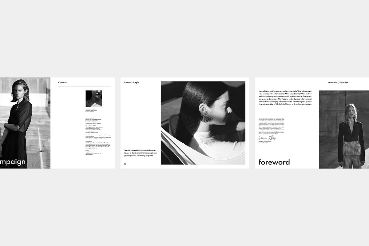 Fashion+Lifestyle Magazine, a Magazine Template by T E M P L Y (Photo 3 of 9)