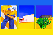 Minimalist yellow&blue bundle 42, a Person Photo by Jenya Porechenskaya (Thumbnail 5 of 7)