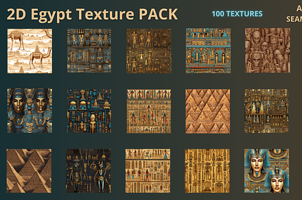 Egyptian texture: Seamless & Tileabl