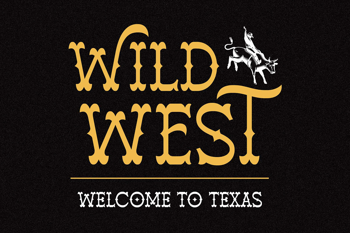 Blank Gunshot - Western Slab Serif, a Slab Serif Font by Novitype (Photo 6 of 13)