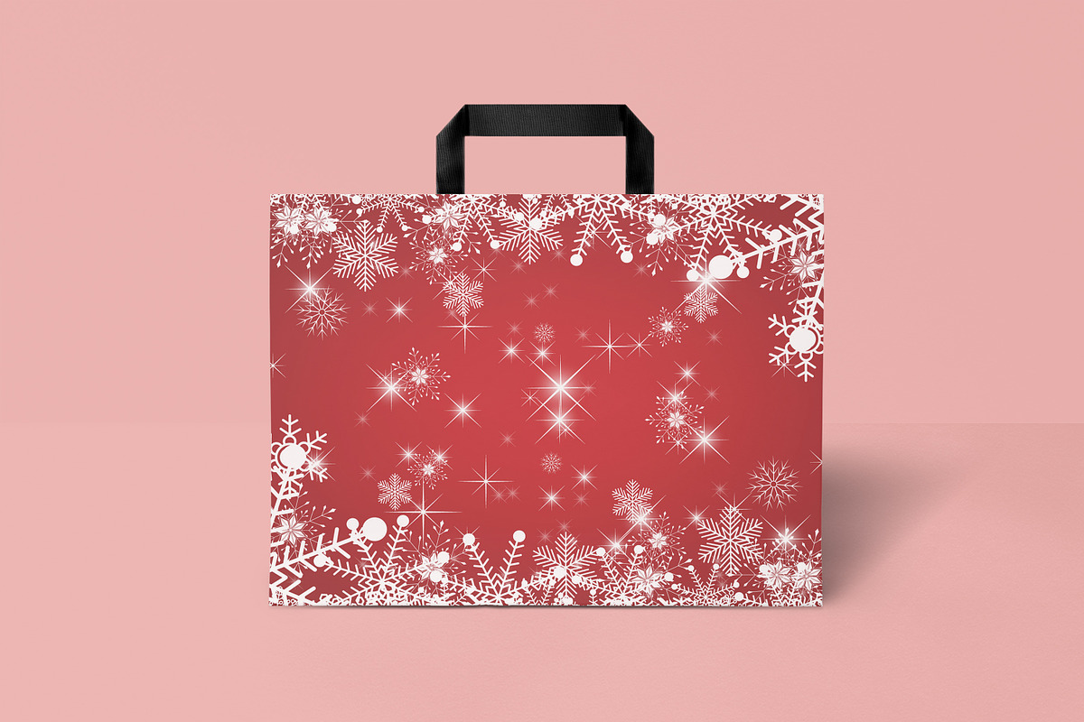 Snowflake Background Bundle, a Decorative Illustration by Digital Studio (Photo 3 of 4)