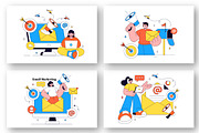 10 Email Marketing Illustration, a Person Illustration by denayunebgt (Thumbnail 2 of 4)