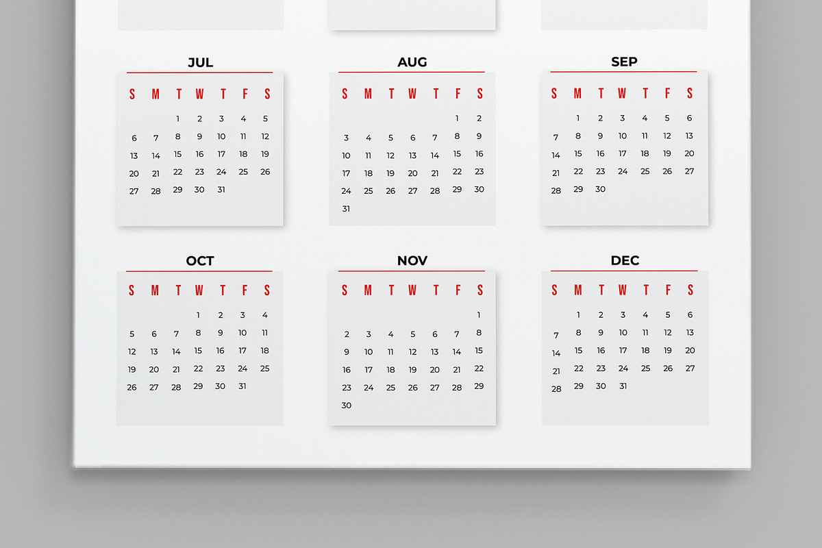 Calendar 2025, a Stationery Template by MightyDesign (Photo 4 of 7)
