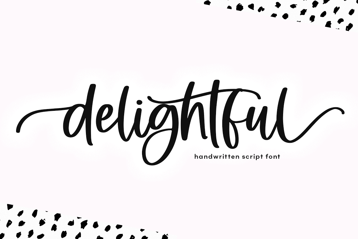Delightful | Modern Script Font, a Script Font by KA Designs (Photo 1 of 13)