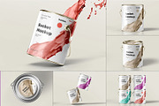 Paint Bucket Mock-up, a Product Mockup by zippypixelstudio (Thumbnail 1 of 12)