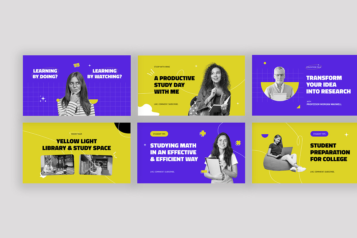 Youtube Thumbnail - Education, a Social Media Template by Neermana