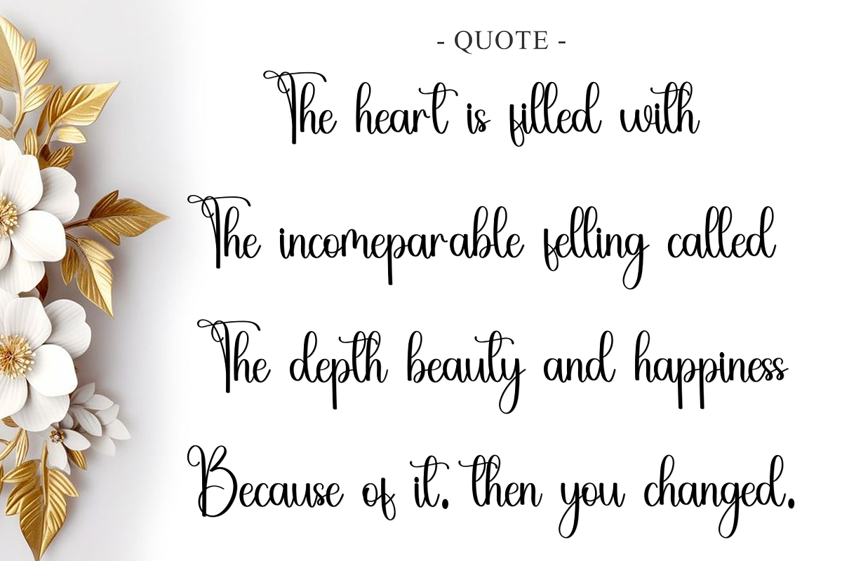 Angelina Calligraphy, a Handwritten Font by FreshTypeINK (Photo 6 of 8)