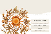 Watercolor Astrological Clipart, an Object Illustration by Design Scotch (Thumbnail 6 of 7)