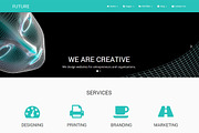 Future - Bootstrap WordPress Theme, a WordPress Template by DesignOrbital (Thumbnail 5 of 5)