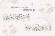 FIELD watercolor wildflowers, a Decorative Illustration by Yuliia Lashevska (Thumbnail 11 of 13)