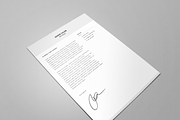 One page Resume CV + cover letter 9, a Resume Template by UX Design Mastery Shop (Thumbnail 3 of 4)