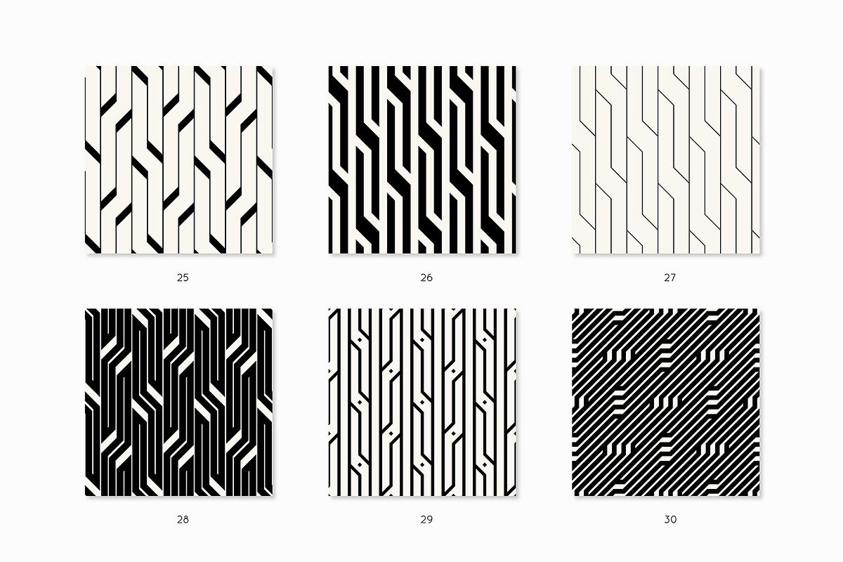 Striped. Seamless Patterns, a Pattern Graphic by Curly_Pat (Photo 7 of 8)