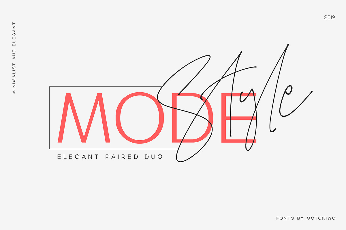 Mode Style | Font Duo, a Sans Serif Font by Motokiwo (Photo 11 of 11)