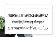 Hudson Sans Hand Lettered Typeface, a Sans Serif Font by Hewitt Avenue (Thumbnail 3 of 4)
