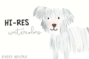 Watercolor Dog Breeds Graphic Pack, an Animal Illustration by PaperSphinx (Thumbnail 2 of 2)