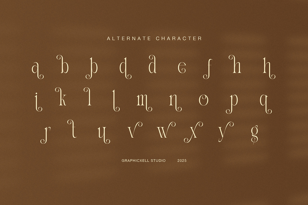 Molgin Elegant Modern Serif Font, a Serif Font by Graphicxell (Photo 8 of 8)