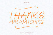 EZ Calestra, a Handwritten Font by Zafara Studios (Thumbnail 6 of 6)