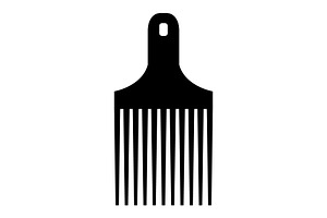 Afro comb, an Icon by Mark1987