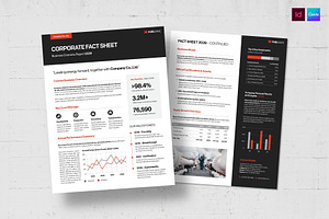 Factsheet Template, a Flyer Template by BrandPacks