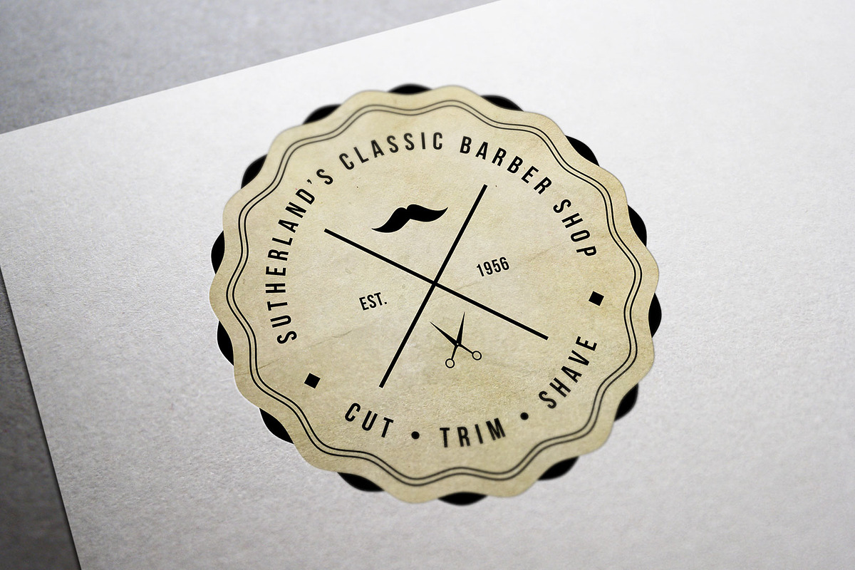 Vintage Logo Badge Templates, a Branding & Logo Template by SevenSlashSix Design Co. (Photo 2 of 4)